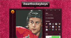 Desktop Screenshot of ihearthockeyboys.tumblr.com