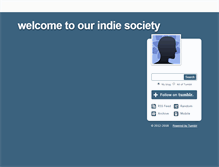 Tablet Screenshot of indiesociety.tumblr.com