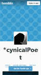 Mobile Screenshot of cynicalpoet.tumblr.com