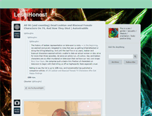 Tablet Screenshot of lesbihonest.tumblr.com