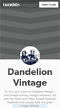 Mobile Screenshot of carol-dandelionvintage.tumblr.com
