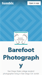 Mobile Screenshot of bebarefoot.tumblr.com