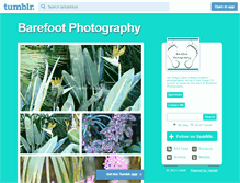 Tablet Screenshot of bebarefoot.tumblr.com