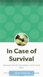 Mobile Screenshot of incaseofsurvival.tumblr.com