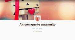 Desktop Screenshot of alguemqueteamamuito.tumblr.com
