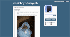 Desktop Screenshot of iconicboyz-fuckyeah.tumblr.com