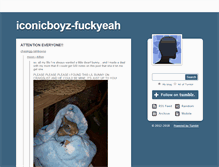 Tablet Screenshot of iconicboyz-fuckyeah.tumblr.com