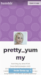 Mobile Screenshot of pretty-yummy.tumblr.com