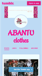 Mobile Screenshot of abantu.tumblr.com