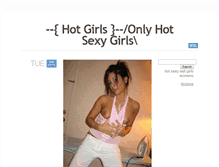 Tablet Screenshot of hotgirls.tumblr.com