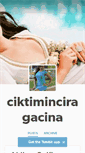 Mobile Screenshot of ciktiminciragacina.tumblr.com