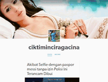 Tablet Screenshot of ciktiminciragacina.tumblr.com