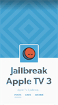 Mobile Screenshot of jailbreakappletv367.tumblr.com