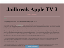 Tablet Screenshot of jailbreakappletv367.tumblr.com