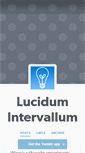 Mobile Screenshot of lucidum.tumblr.com