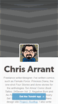 Mobile Screenshot of chrisarrant.tumblr.com