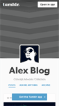 Mobile Screenshot of alexd86.tumblr.com