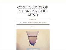 Tablet Screenshot of confessionsofanarcissisticmind.tumblr.com