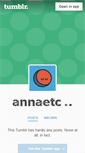 Mobile Screenshot of annaetc.tumblr.com