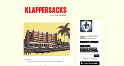 Desktop Screenshot of klappersacks.tumblr.com