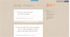 Desktop Screenshot of midefesati.tumblr.com