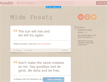 Tablet Screenshot of midefesati.tumblr.com