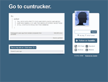Tablet Screenshot of mothertruckingcuntrucker.tumblr.com