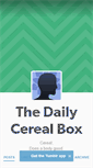 Mobile Screenshot of dailycerealbox.tumblr.com