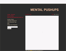 Tablet Screenshot of mentalpushups.tumblr.com