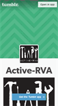 Mobile Screenshot of active-rva.tumblr.com