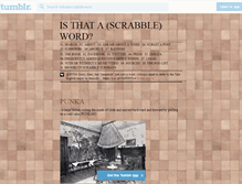 Tablet Screenshot of isthatascrabbleword.tumblr.com