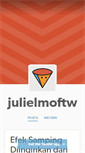 Mobile Screenshot of julielmoftw.tumblr.com