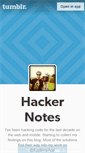 Mobile Screenshot of hackernotes.tumblr.com