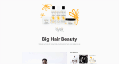 Desktop Screenshot of bighair.tumblr.com