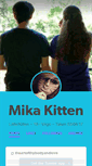 Mobile Screenshot of mikakitty.tumblr.com