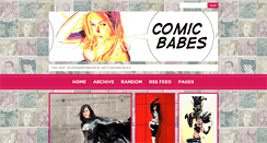 Desktop Screenshot of comicbabes.tumblr.com