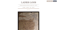 Desktop Screenshot of ladiesloos.tumblr.com