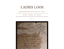 Tablet Screenshot of ladiesloos.tumblr.com