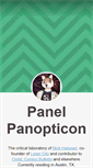 Mobile Screenshot of panelpanopticon.tumblr.com