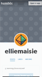 Mobile Screenshot of elliemaisie.tumblr.com