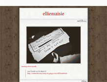 Tablet Screenshot of elliemaisie.tumblr.com