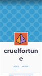 Mobile Screenshot of cruelfortune.tumblr.com