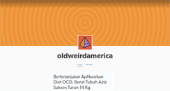 Desktop Screenshot of oldweirdamerica.tumblr.com