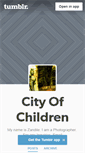 Mobile Screenshot of cityofchildren.tumblr.com
