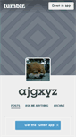 Mobile Screenshot of ajgxyz.tumblr.com