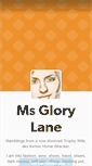 Mobile Screenshot of msglorylane.tumblr.com