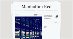 Desktop Screenshot of manhattanred.tumblr.com