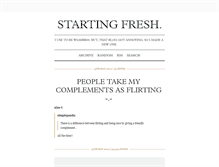 Tablet Screenshot of freshstep.tumblr.com