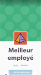 Mobile Screenshot of meilleuremploye.tumblr.com