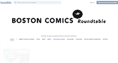 Desktop Screenshot of bostoncomicsroundtable.tumblr.com